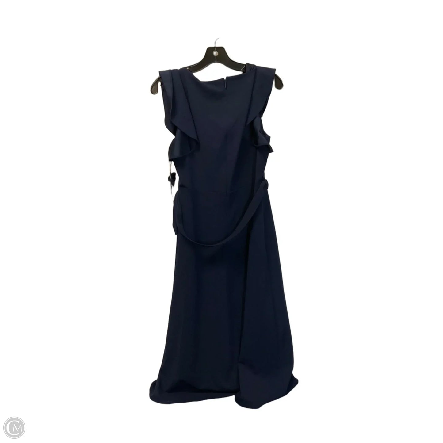 Dress Casual Maxi By Dkny In Navy, Size: 8