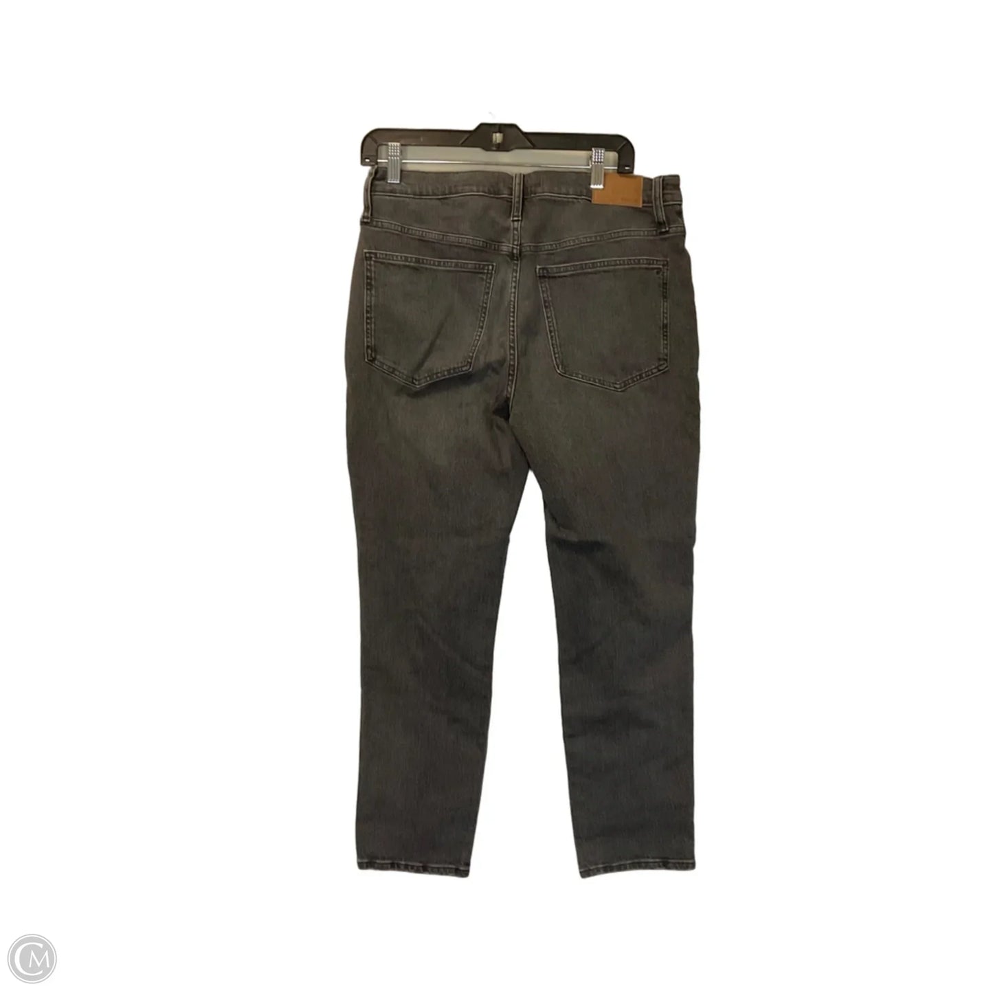 Jeans Straight By Madewell In Grey Denim, Size: 8