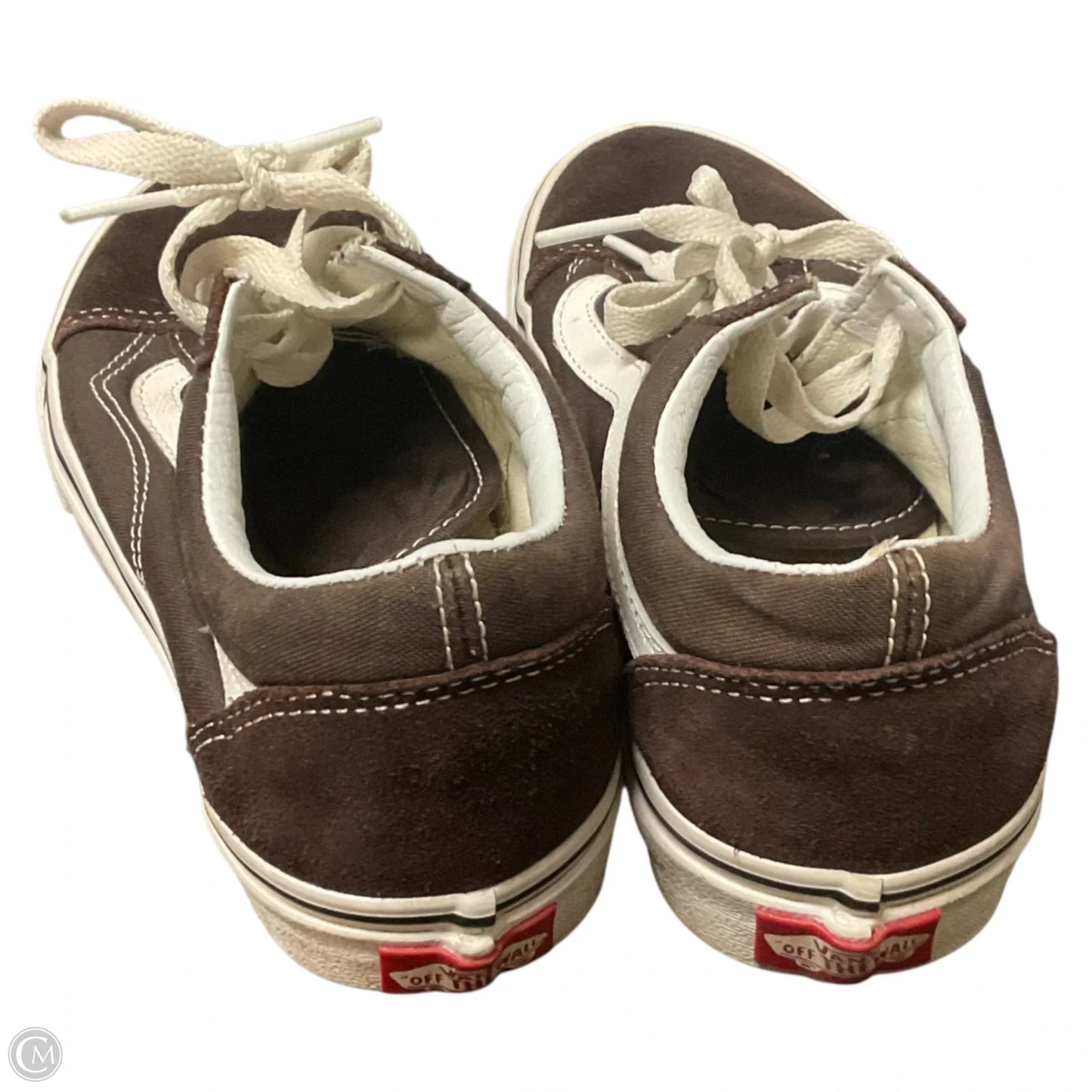 Shoes Sneakers By Vans In Brown, Size: 6
