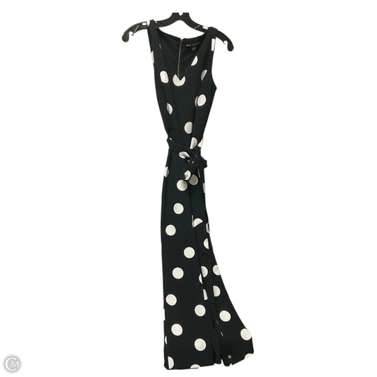 Jumpsuit Designer By Karl Lagerfeld In Polkadot Pattern, Size: 4