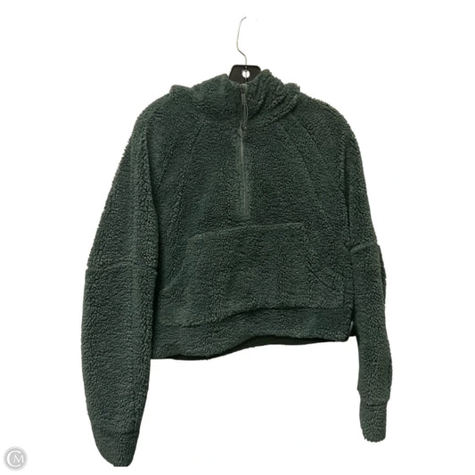 Athletic Jacket By Lululemon In Green, Size: Xs