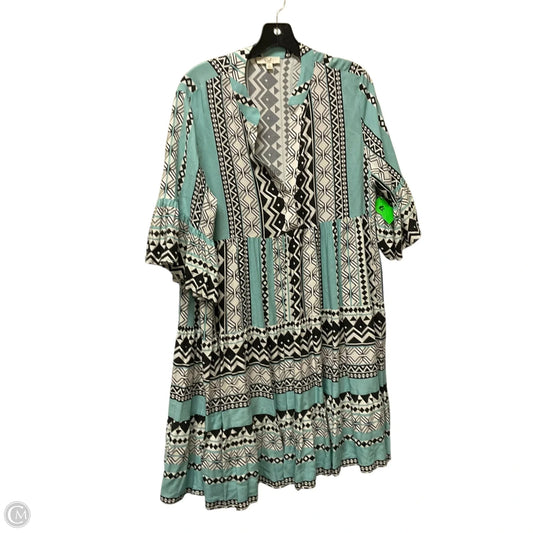 Dress Casual Midi By Easel In Multi-colored, Size: L