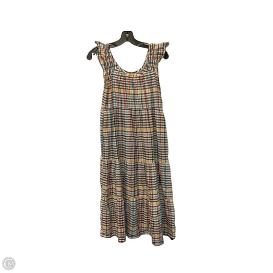Dress Casual Maxi By Loft In Multi-colored, Size: Xs