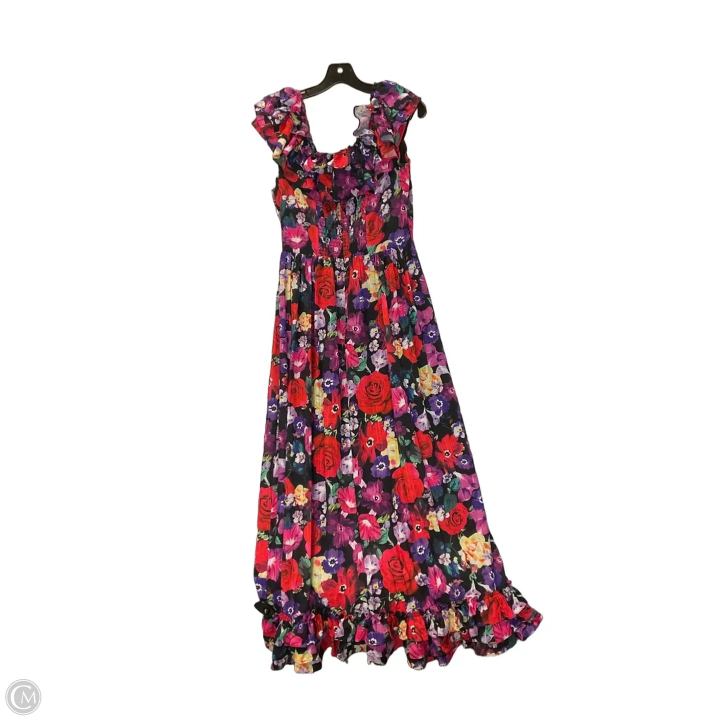 Dress Casual Maxi By Clothes Mentor In Floral Print, Size: M