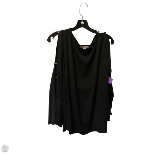 Top Long Sleeve Basic By Michael By Michael Kors In Black, Size: L