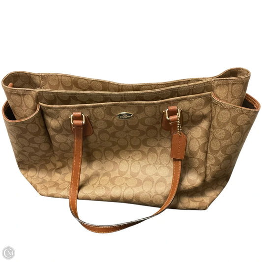 Handbag Designer By Coach, Size: Large