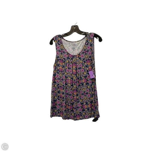 Top Sleeveless Basic By Croft And Barrow In Multi-colored, Size: M