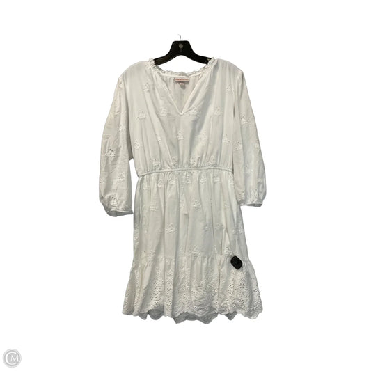 Dress Casual Midi By Knox Rose In White, Size: M