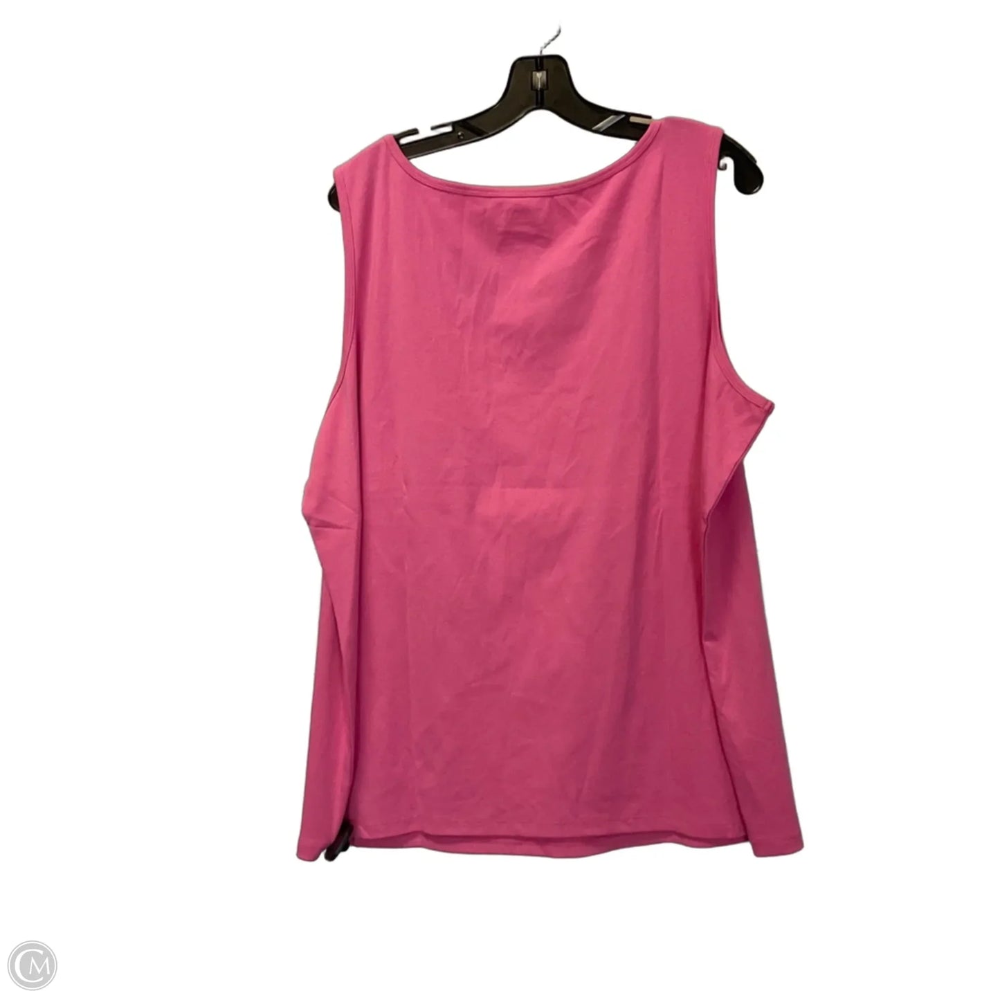 Top Sleeveless Basic By Talbots In Pink, Size: 3x