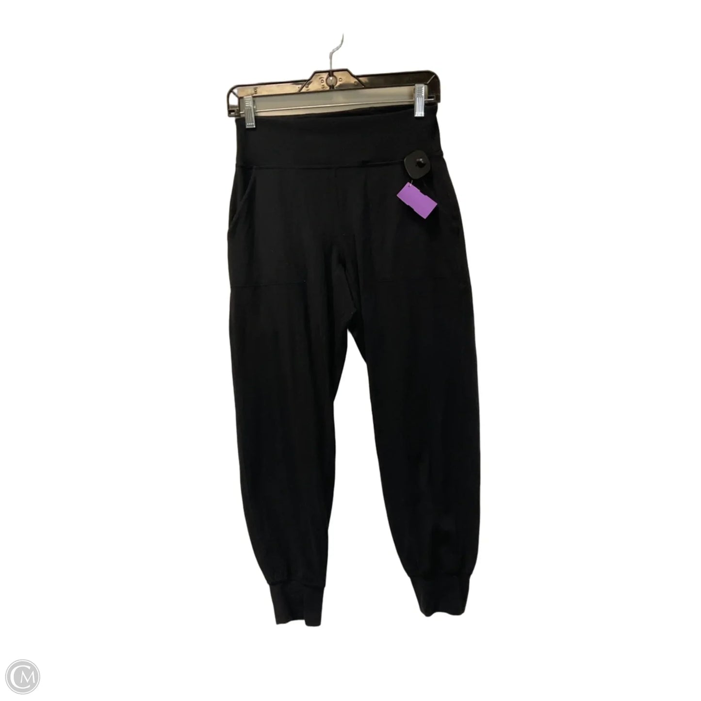 Athletic Pants By Lululemon In Black, Size: 6