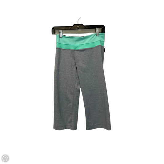 Athletic Leggings Capris By Lululemon In Grey, Size: 4