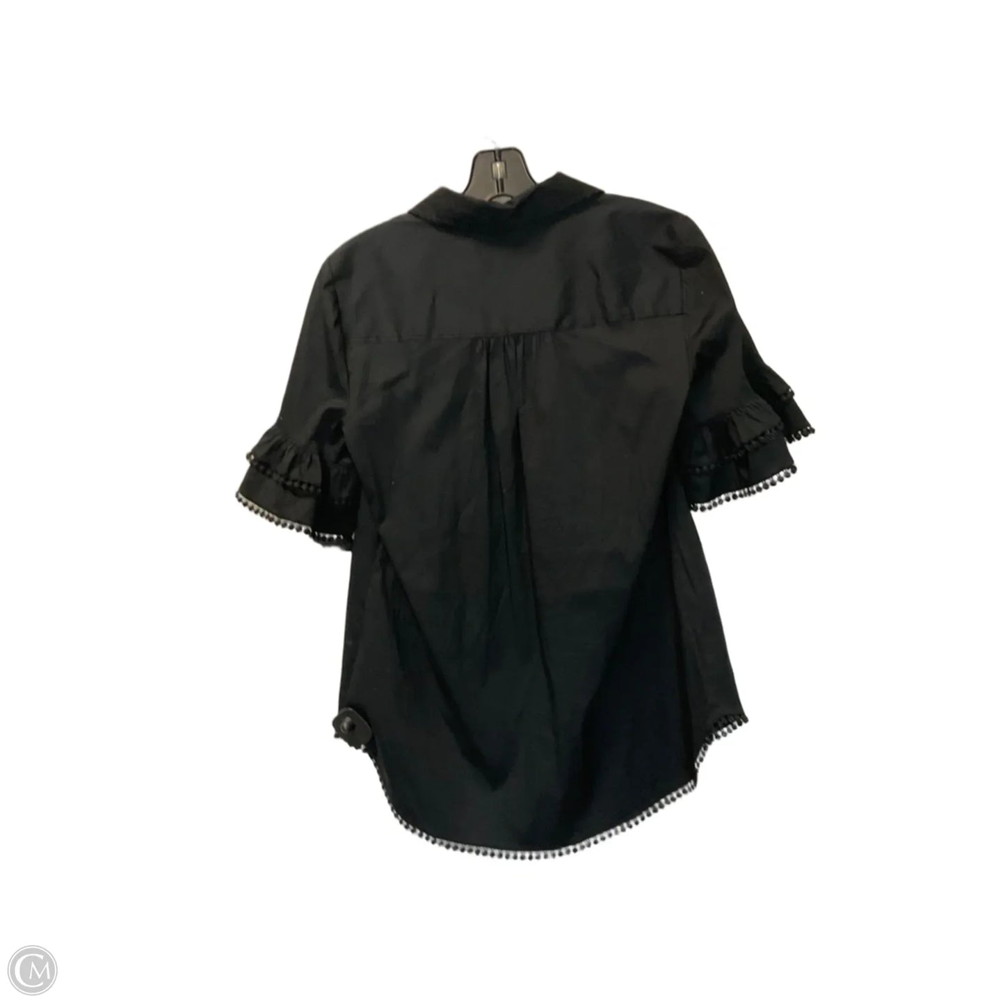 Top Short Sleeve By Chicos In Black, Size: 4