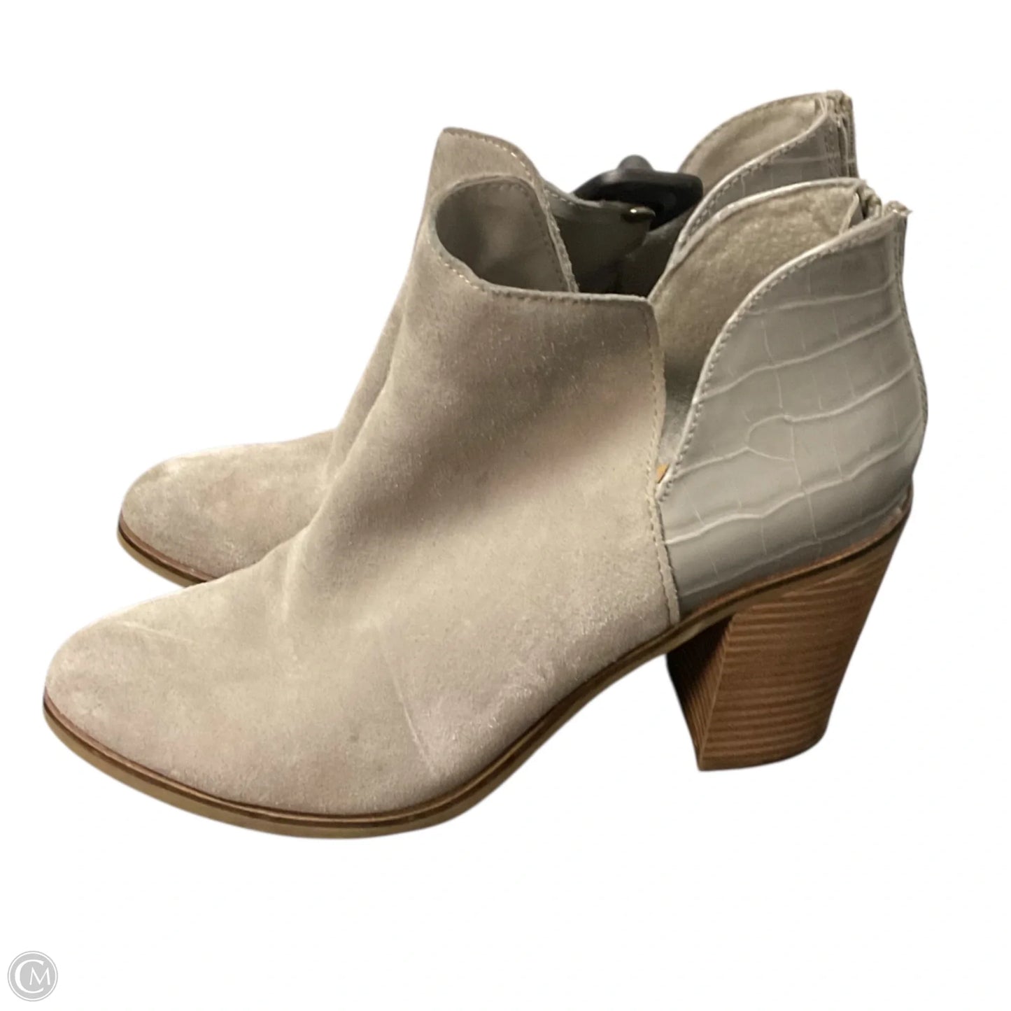 Boots Ankle Heels By Dolce Vita In Grey, Size: 10