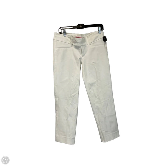 Pants Designer By Lilly Pulitzer In White, Size: 8