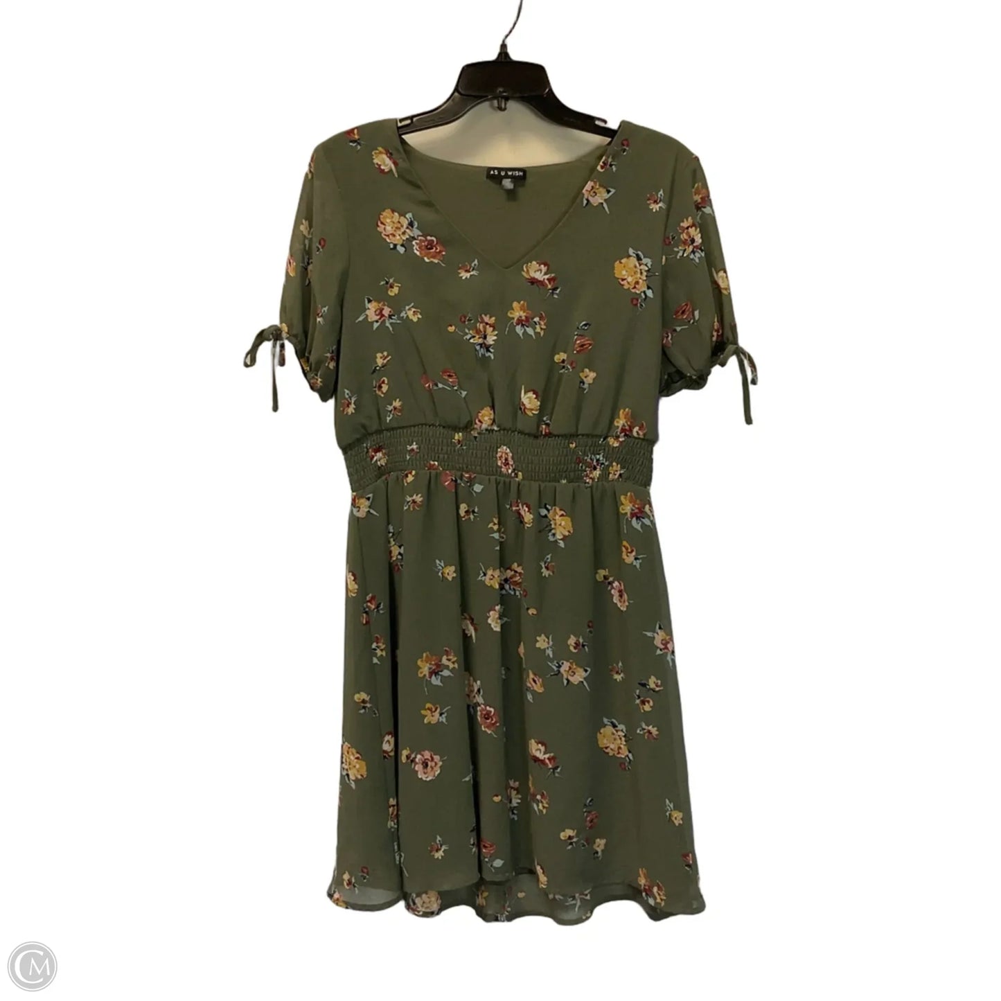 Dress Casual Midi By As U Wish In Green, Size: L