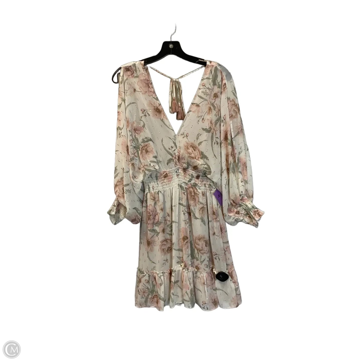 Dress Casual Midi By Lovestitch In Beige, Size: S