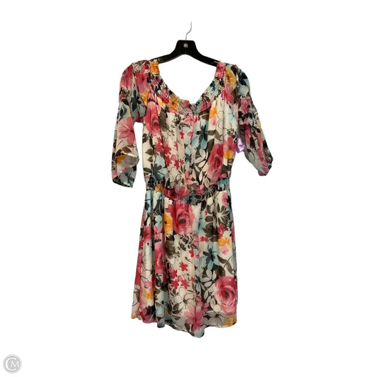 Dress Casual Midi By Robert Louis In Multi-colored, Size: M