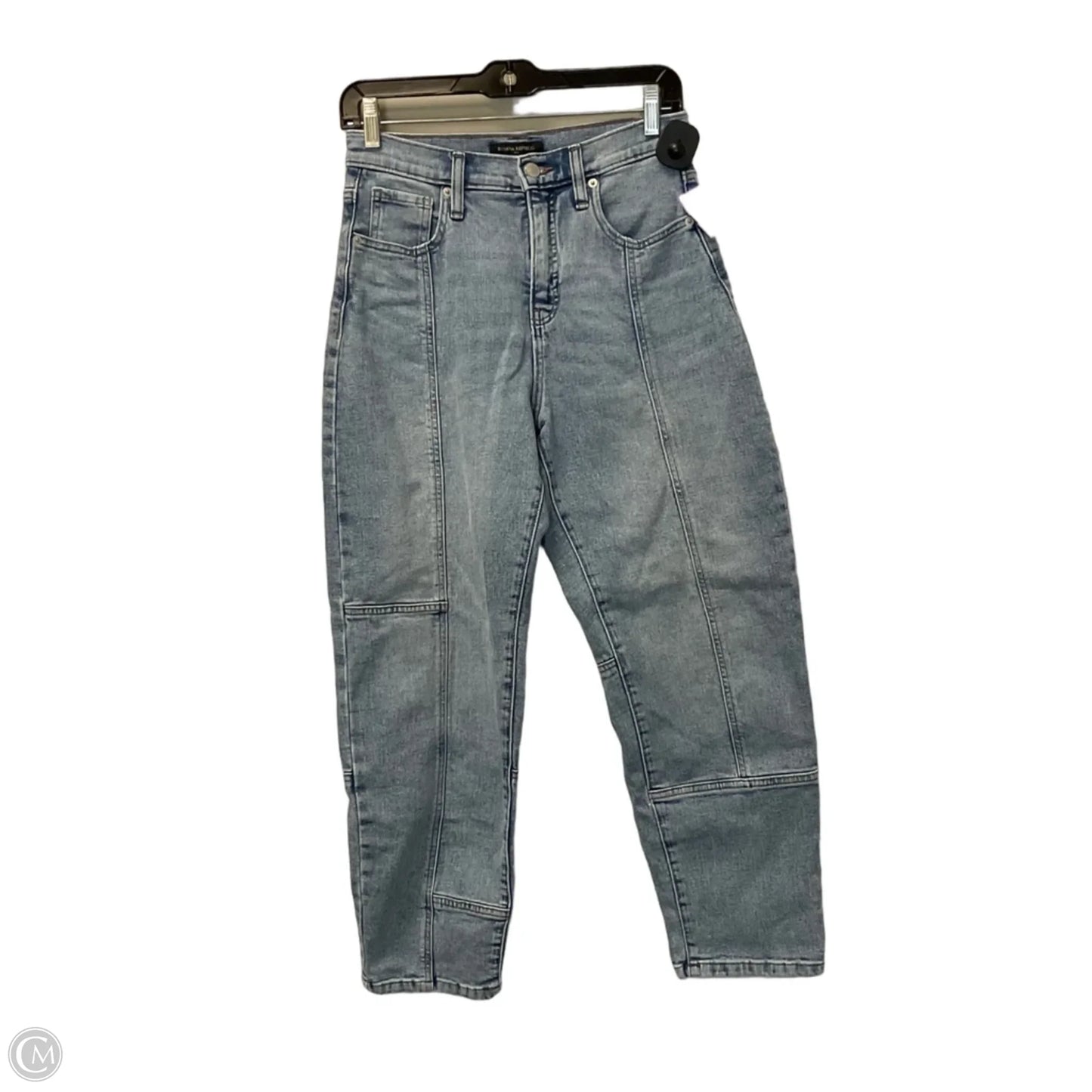Jeans Wide Leg By Banana Republic In Blue Denim, Size: 2