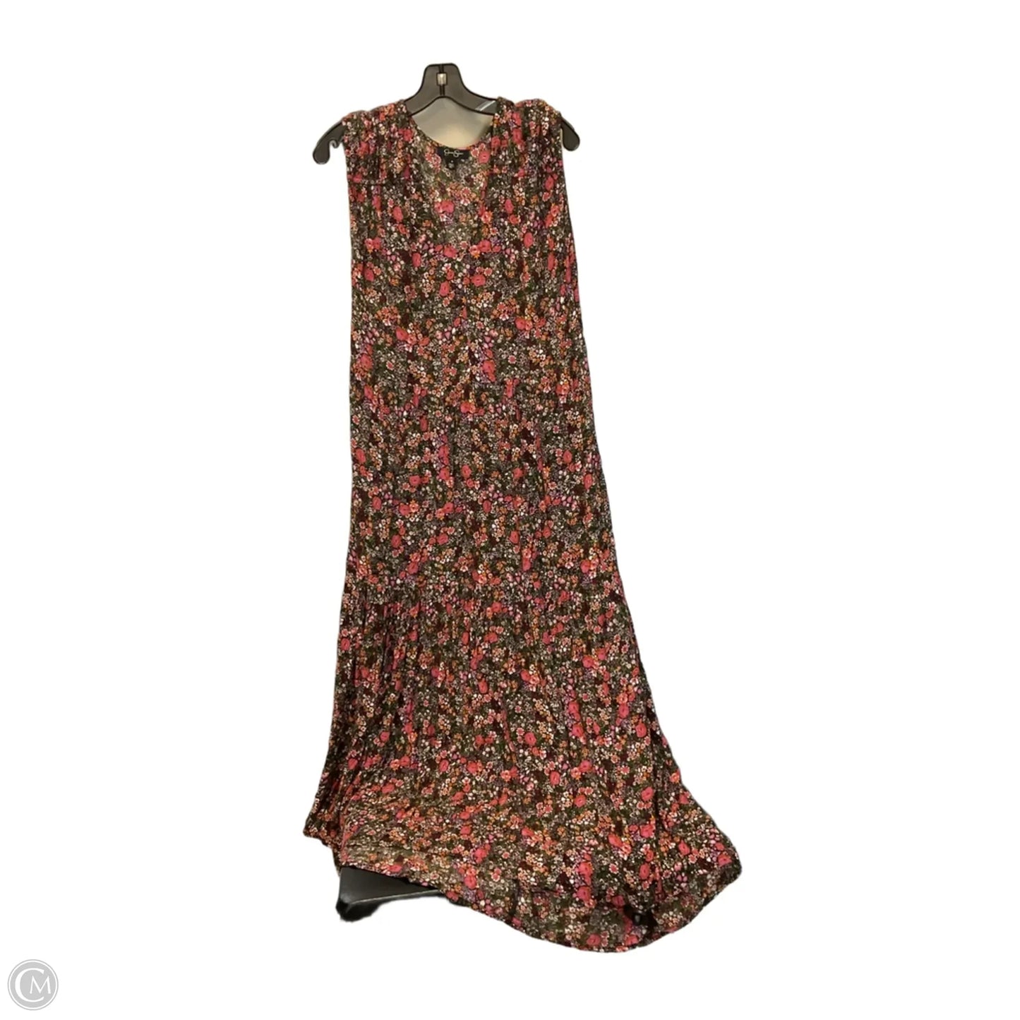 Dress Casual Maxi By Jessica Simpson In Floral Print, Size: S