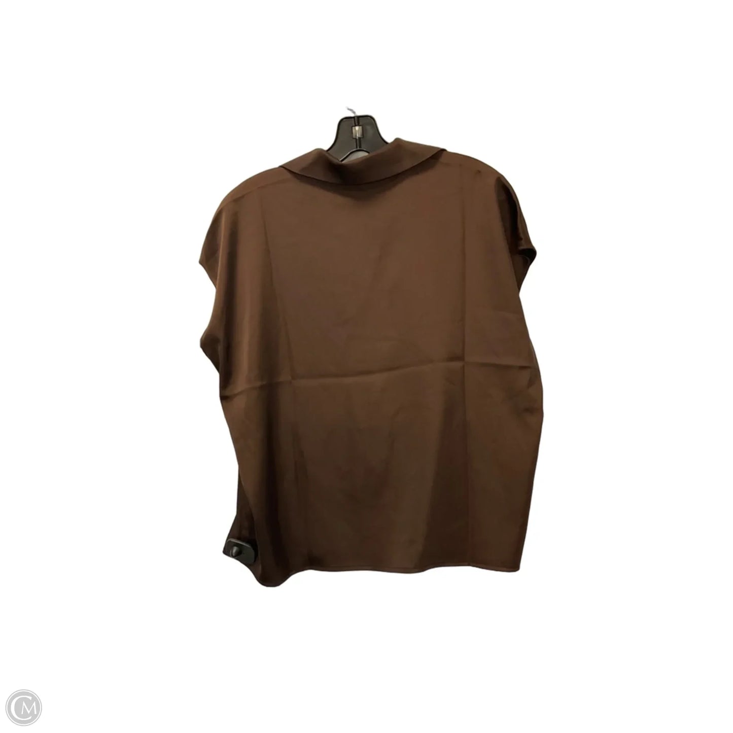 Top Short Sleeve Basic By Rachel Zoe In Brown, Size: M