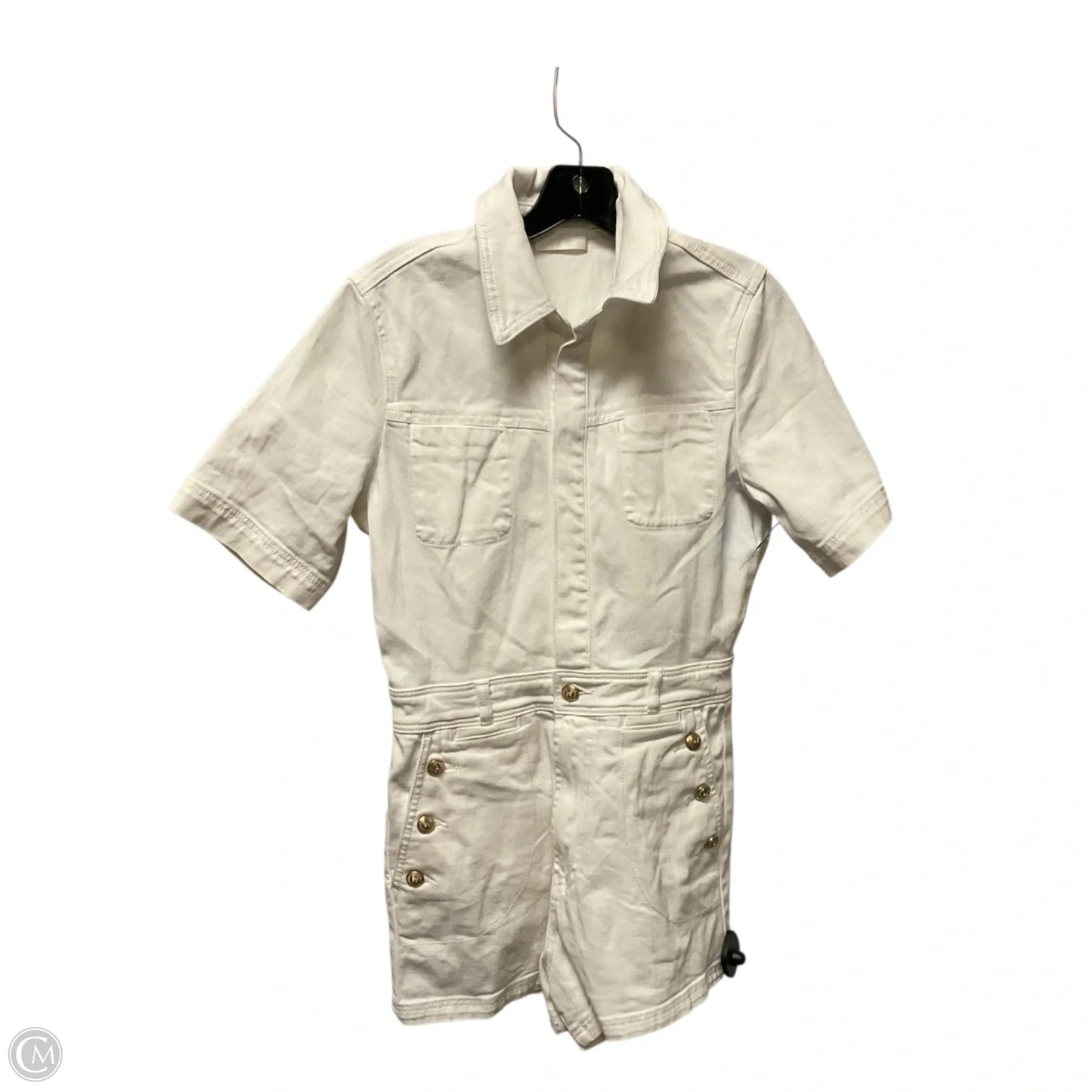 Romper By 7 For All Mankind In White, Size: Xs