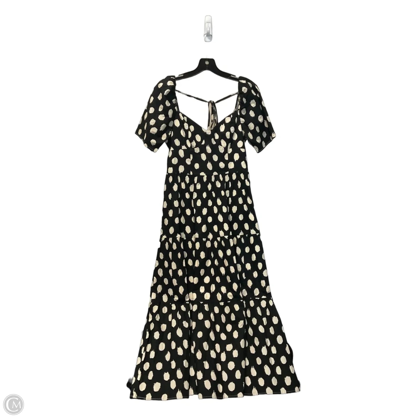 Dress Casual Maxi By Tcec In Black & White, Size: S