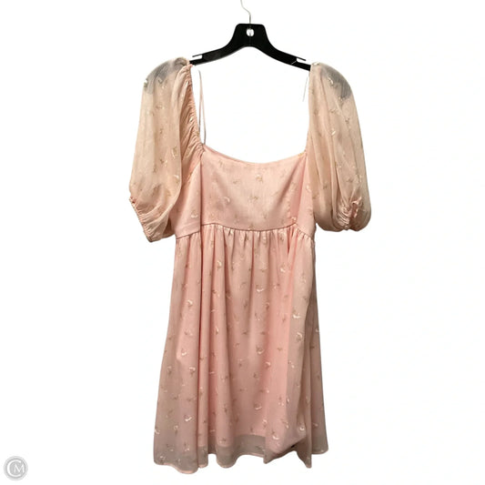 Dress Casual Midi By Altard State In Pink, Size: M