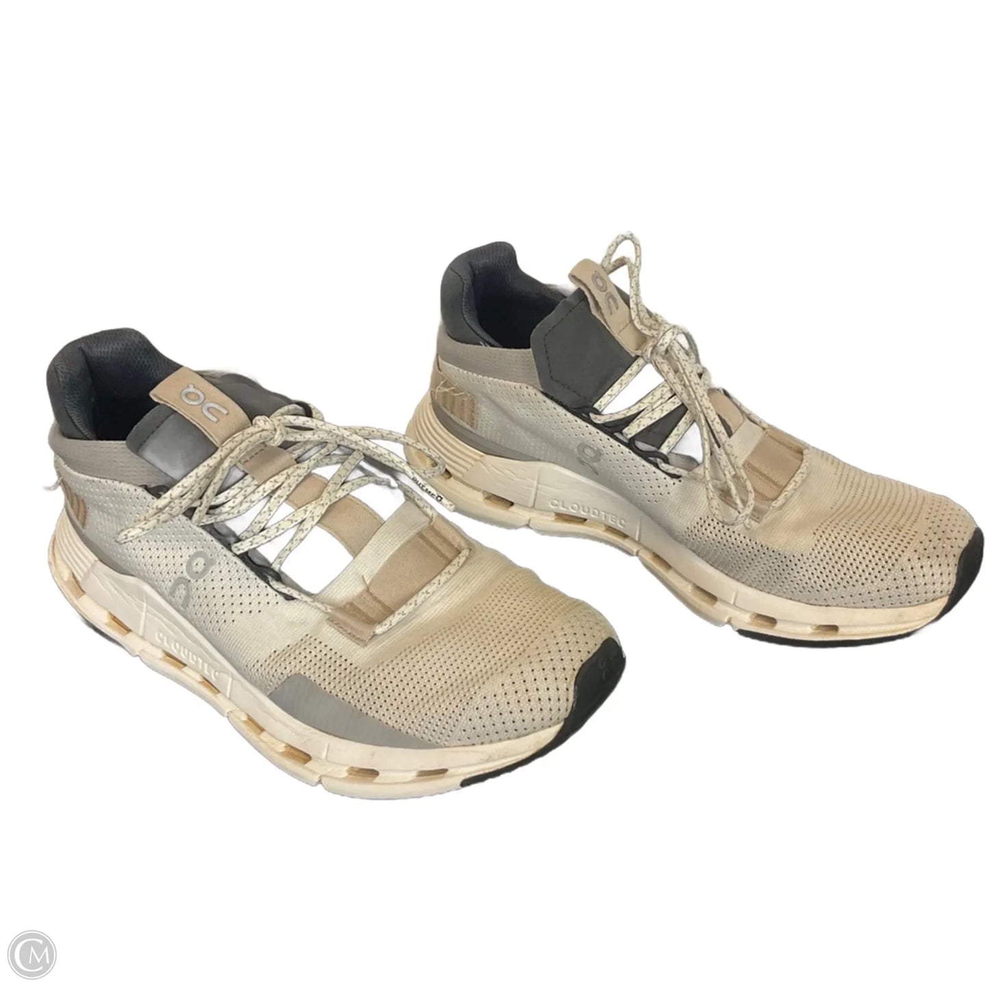 Shoes Athletic By On In Beige, Size: 8.5