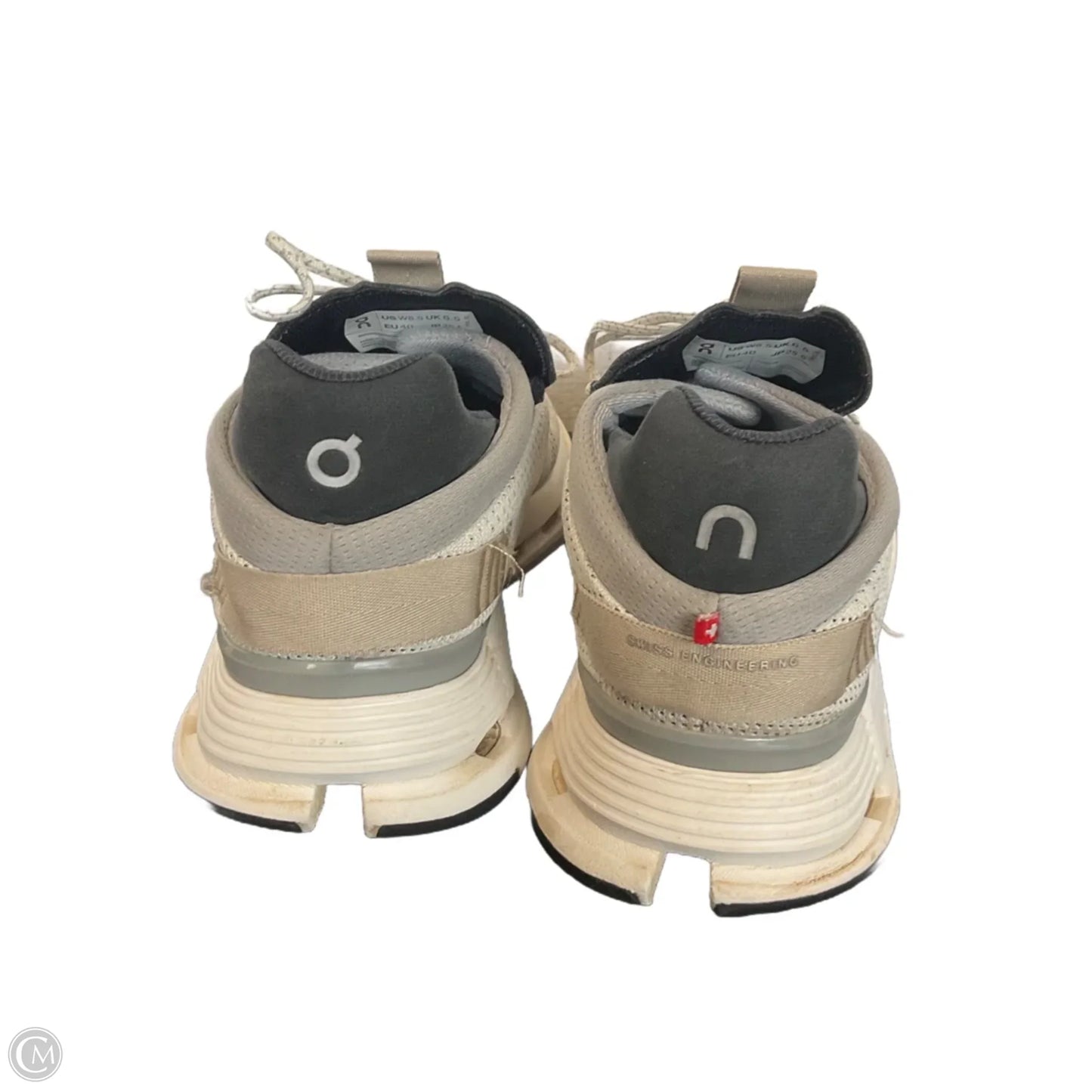 Shoes Athletic By On In Beige, Size: 8.5