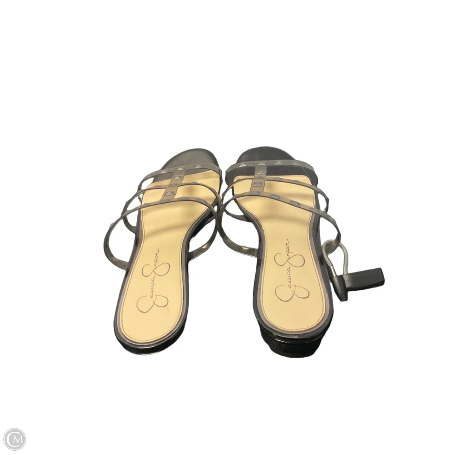 Sandals Flats By Jessica Simpson In Black, Size: 9
