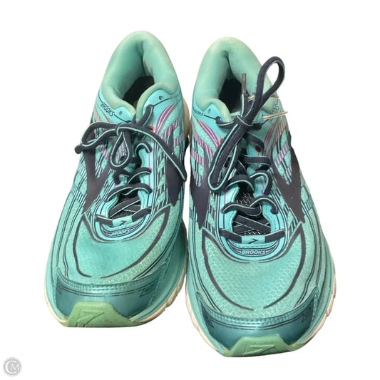 Shoes Athletic By Brooks In Blue, Size: 10