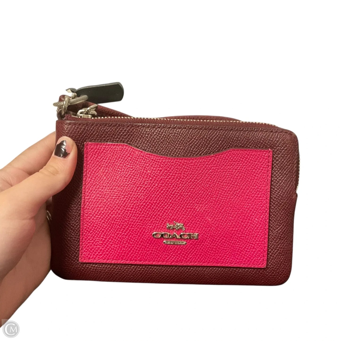 Wristlet Designer By Coach, Size: Medium