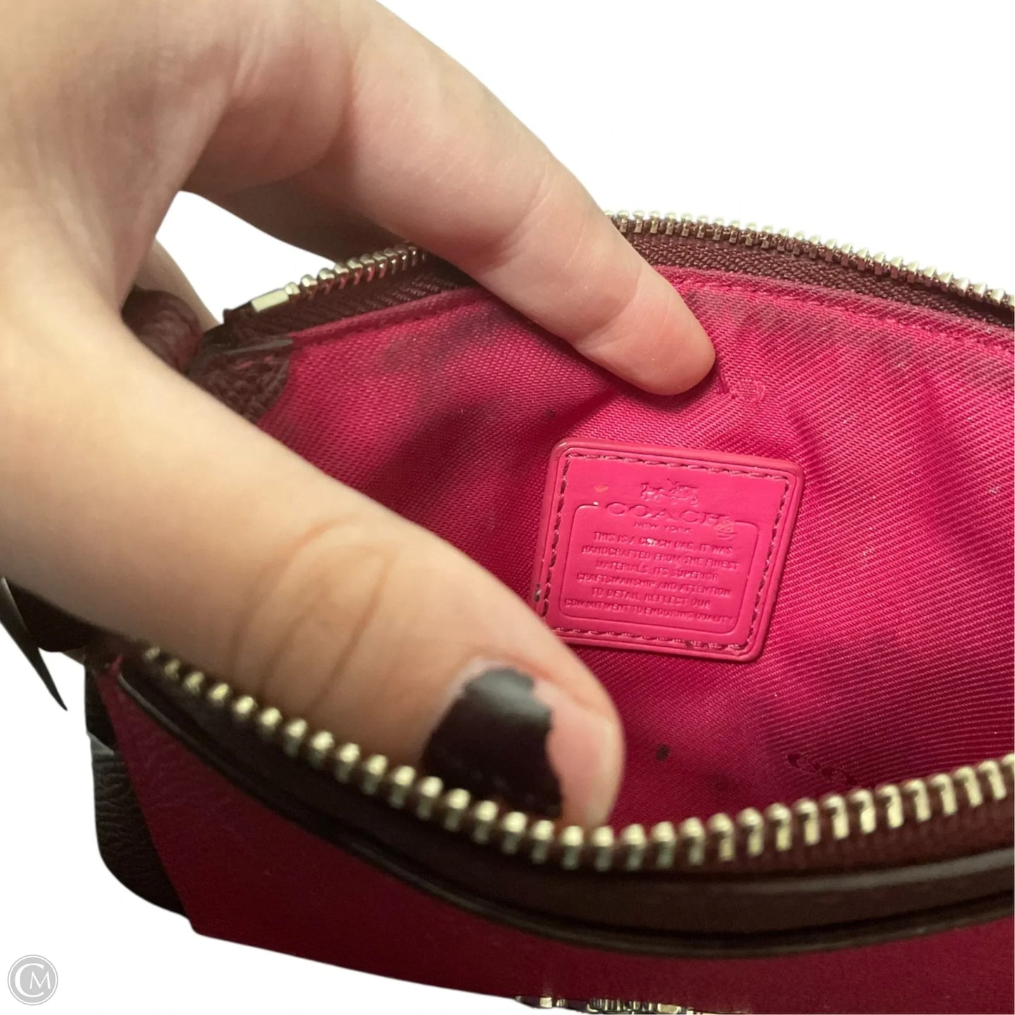 Wristlet Designer By Coach, Size: Medium