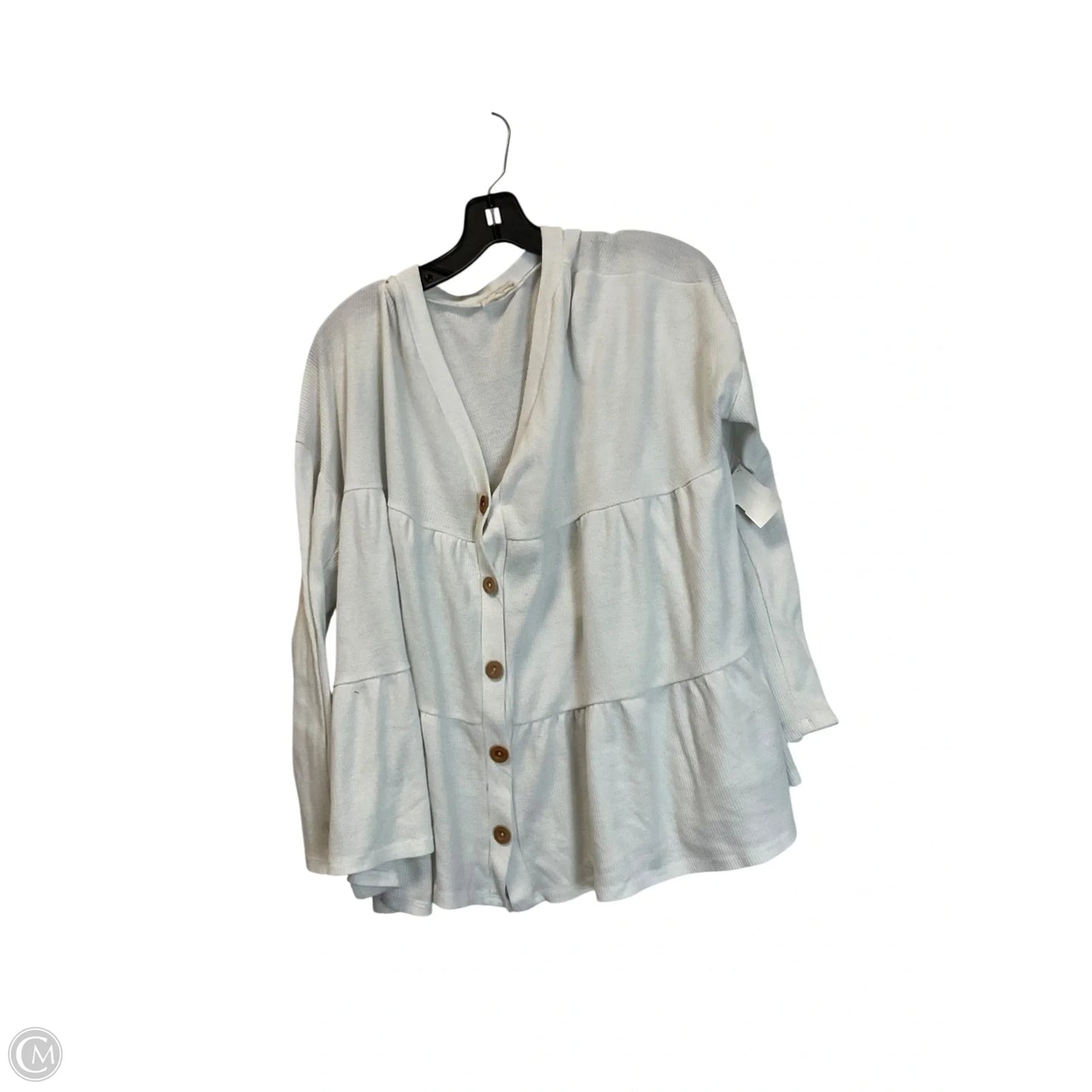 Cardigan By Entro In White, Size: M