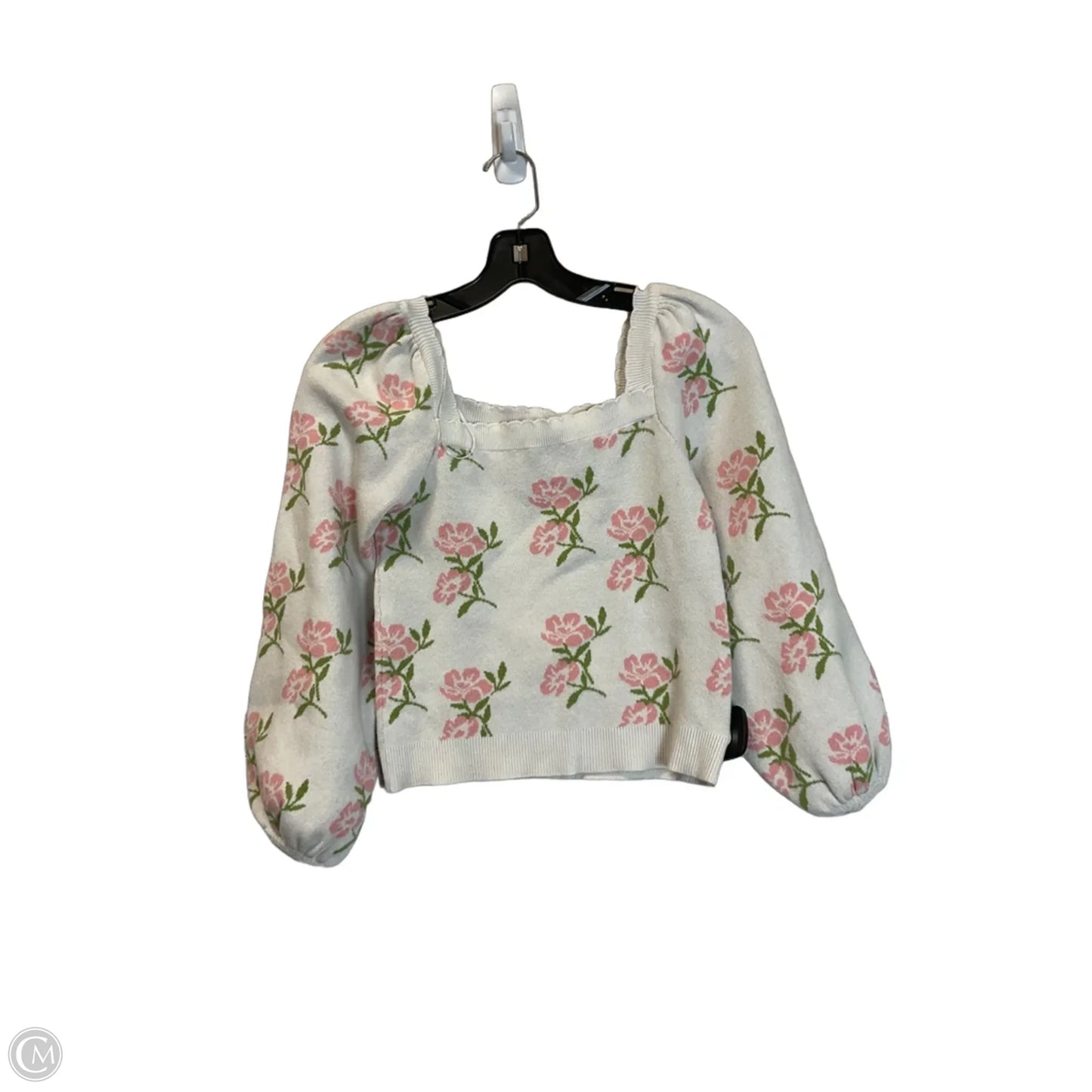 Sweater By Willow & Wind In Floral Print, Size: S