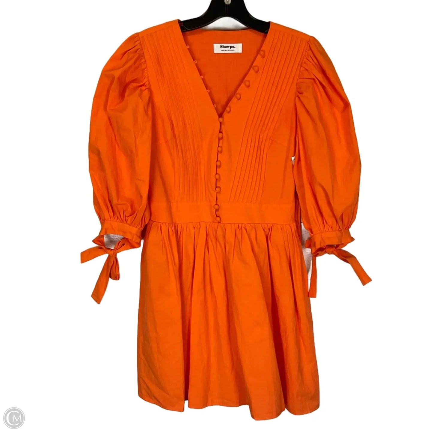 Dress Casual Short By Showpo In Orange, Size: 2