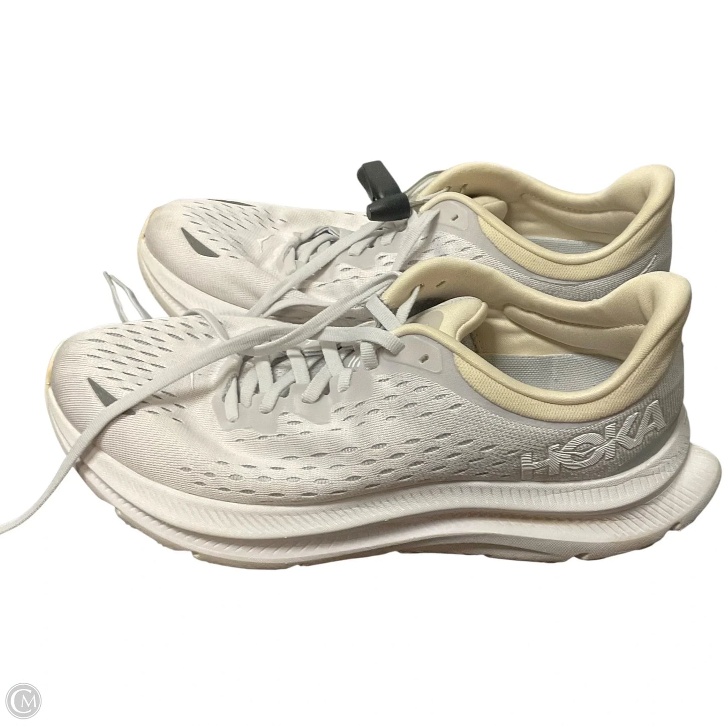 Shoes Athletic By Hoka In White, Size: 10