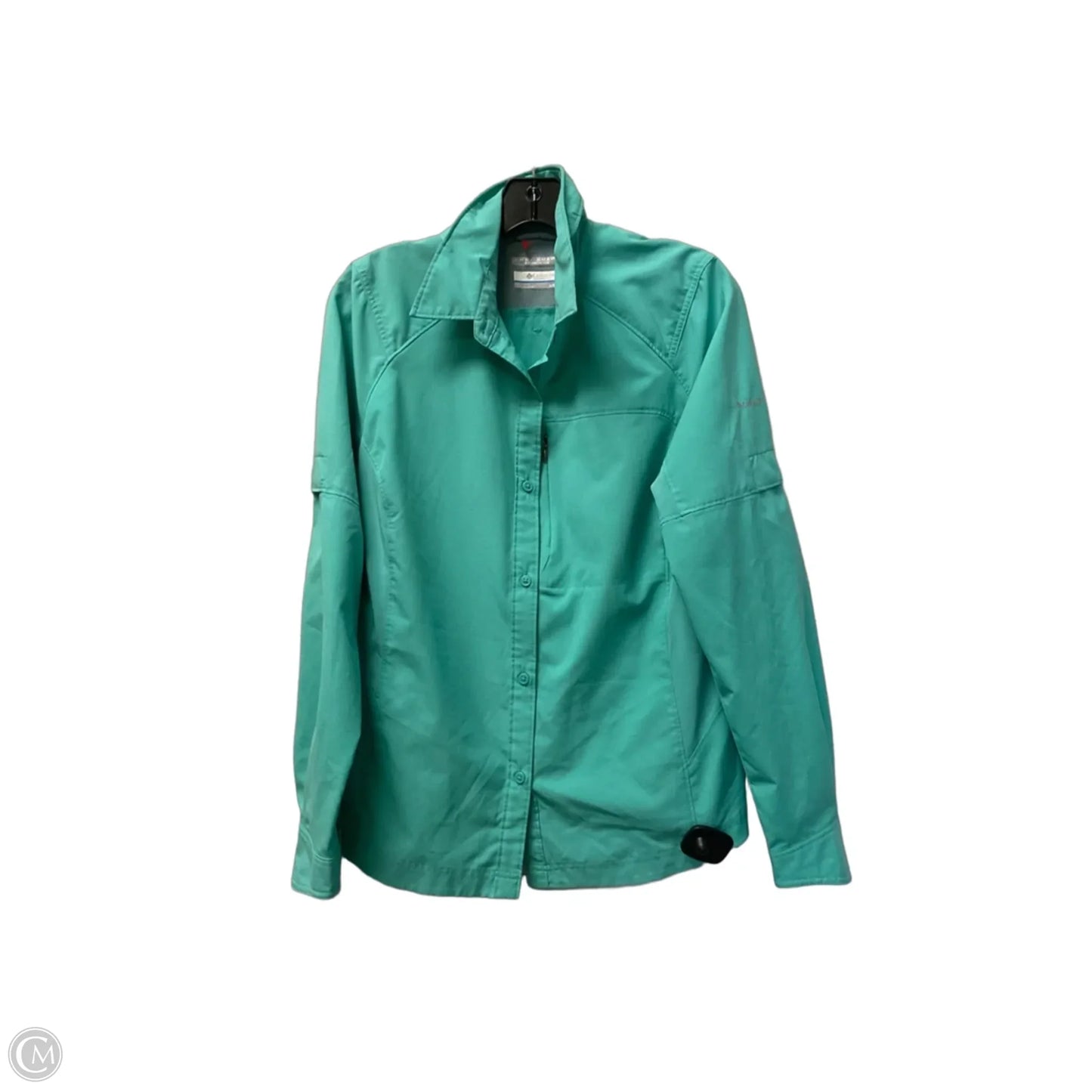 Athletic Jacket By Columbia In Blue, Size: L