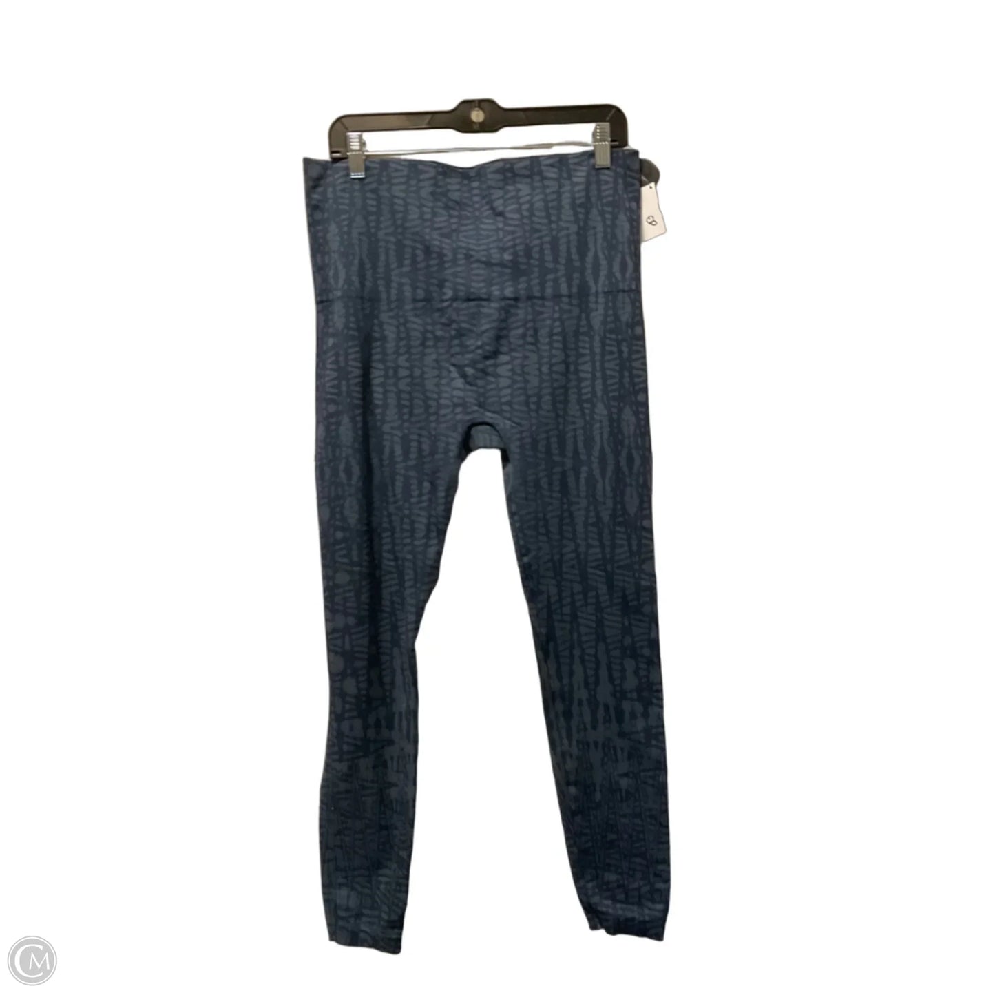 Athletic Leggings By Spanx In Navy, Size: 3x