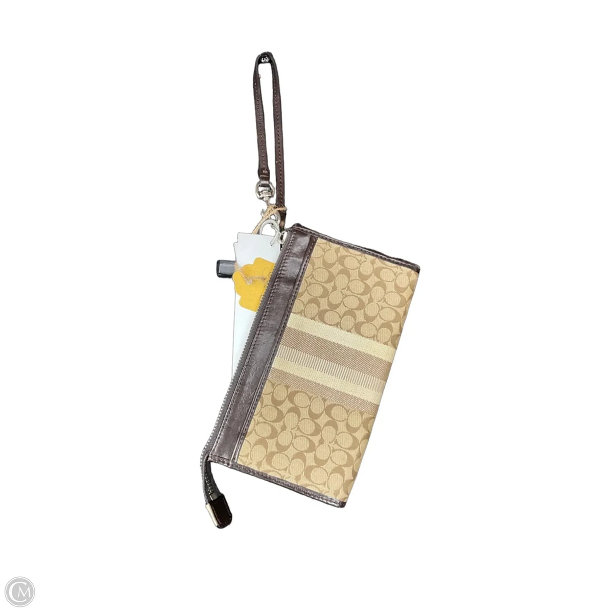 Wristlet Designer By Coach, Size: Medium