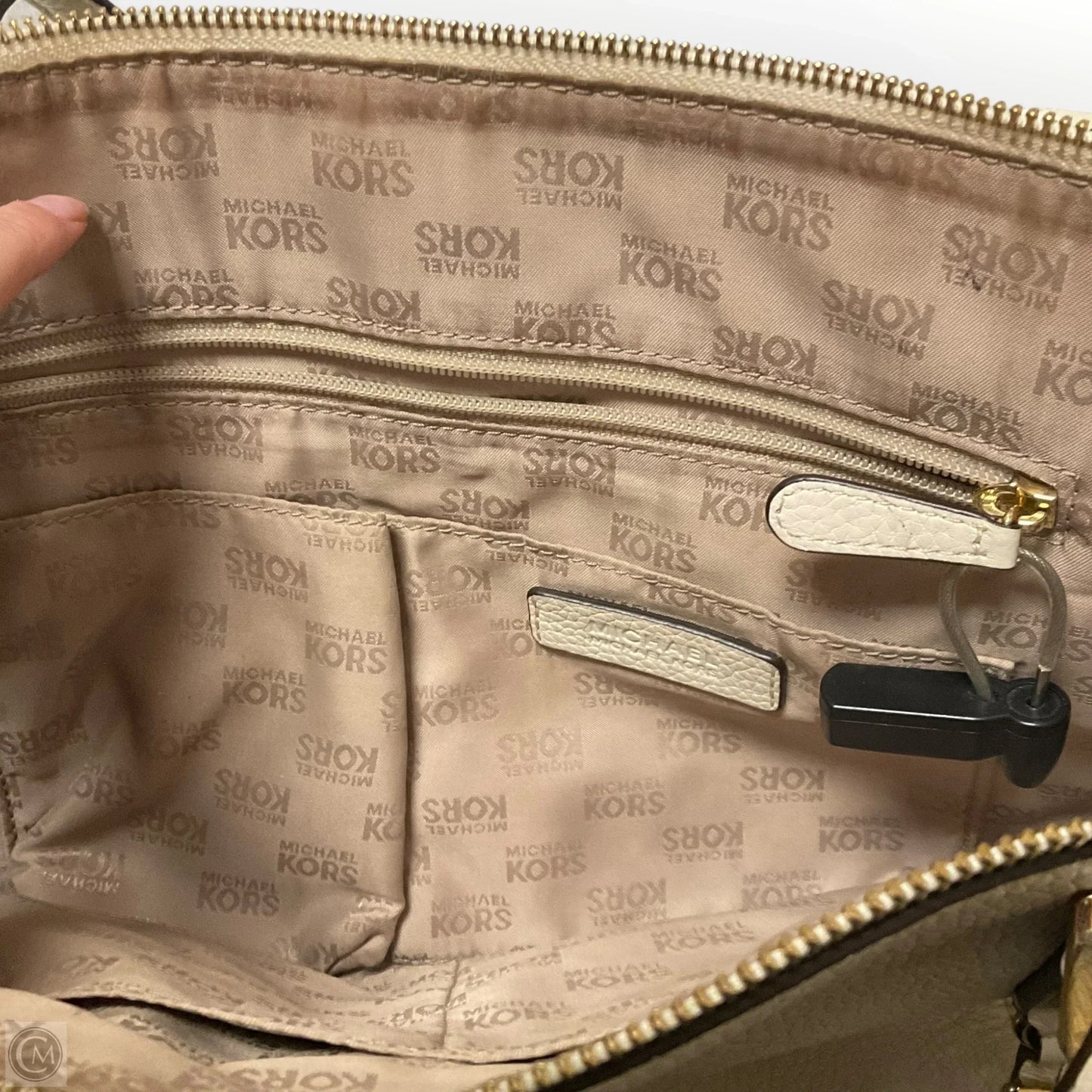 Handbag Designer By Michael Kors, Size: Large