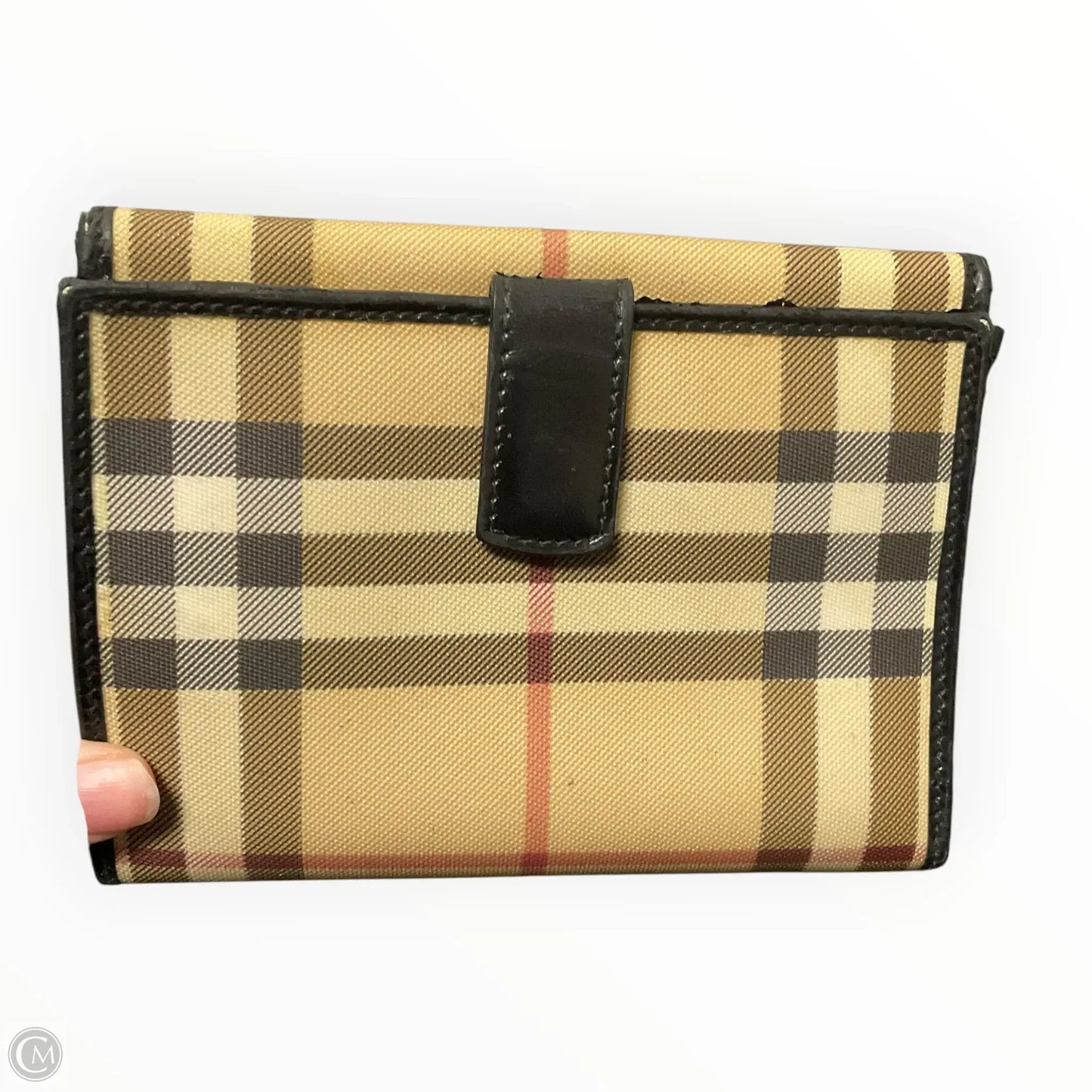 Wallet Luxury Designer By Burberry, Size: Small