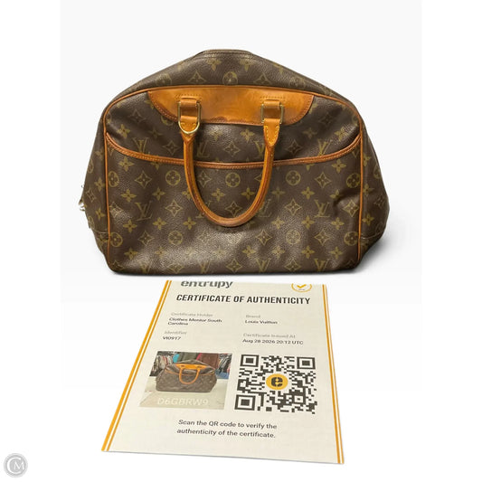 Handbag Luxury Designer By Louis Vuitton, Size: Large