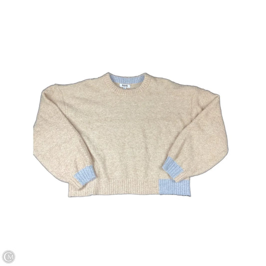 Sweater By 525 In Cream, Size: M