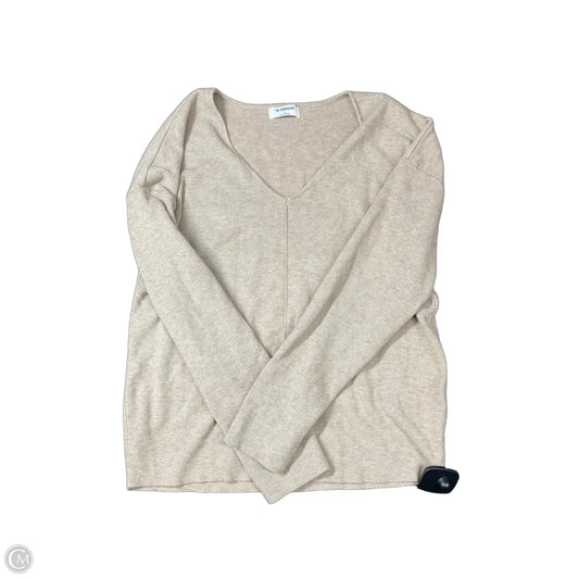 Top Long Sleeve By The Workshop In Tan, Size: S