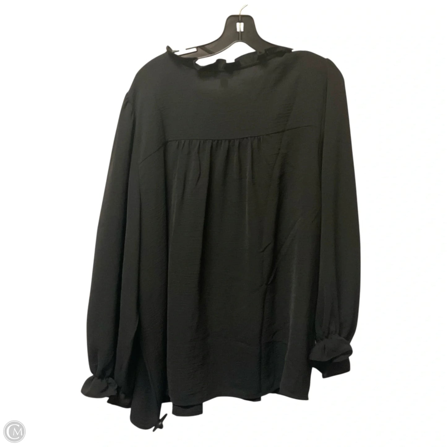 Top Long Sleeve By Torrid In Black, Size: 2
