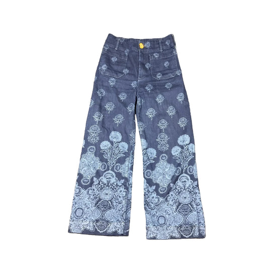 Jeans Wide Leg By Maeve In Blue Denim, Size: 2