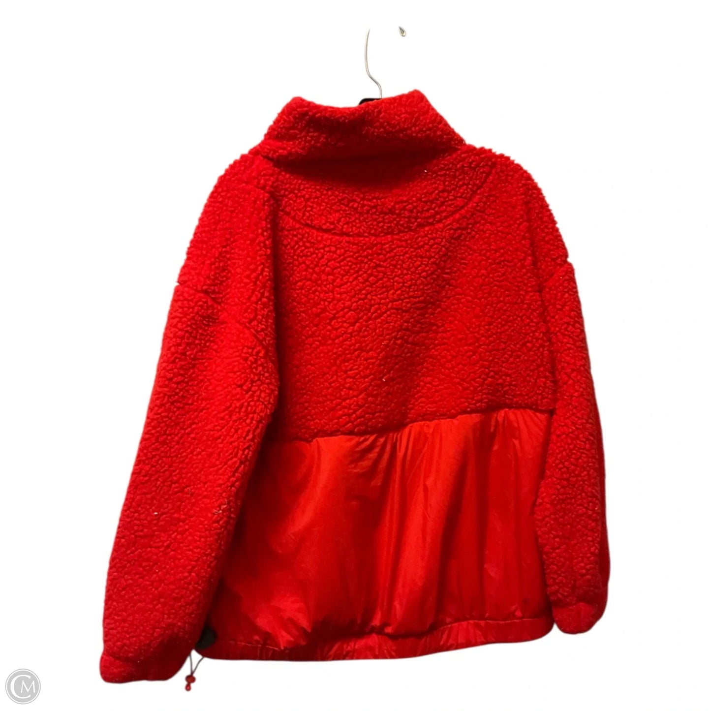 Jacket Faux Fur & Sherpa By Lou And Grey In Red, Size: M