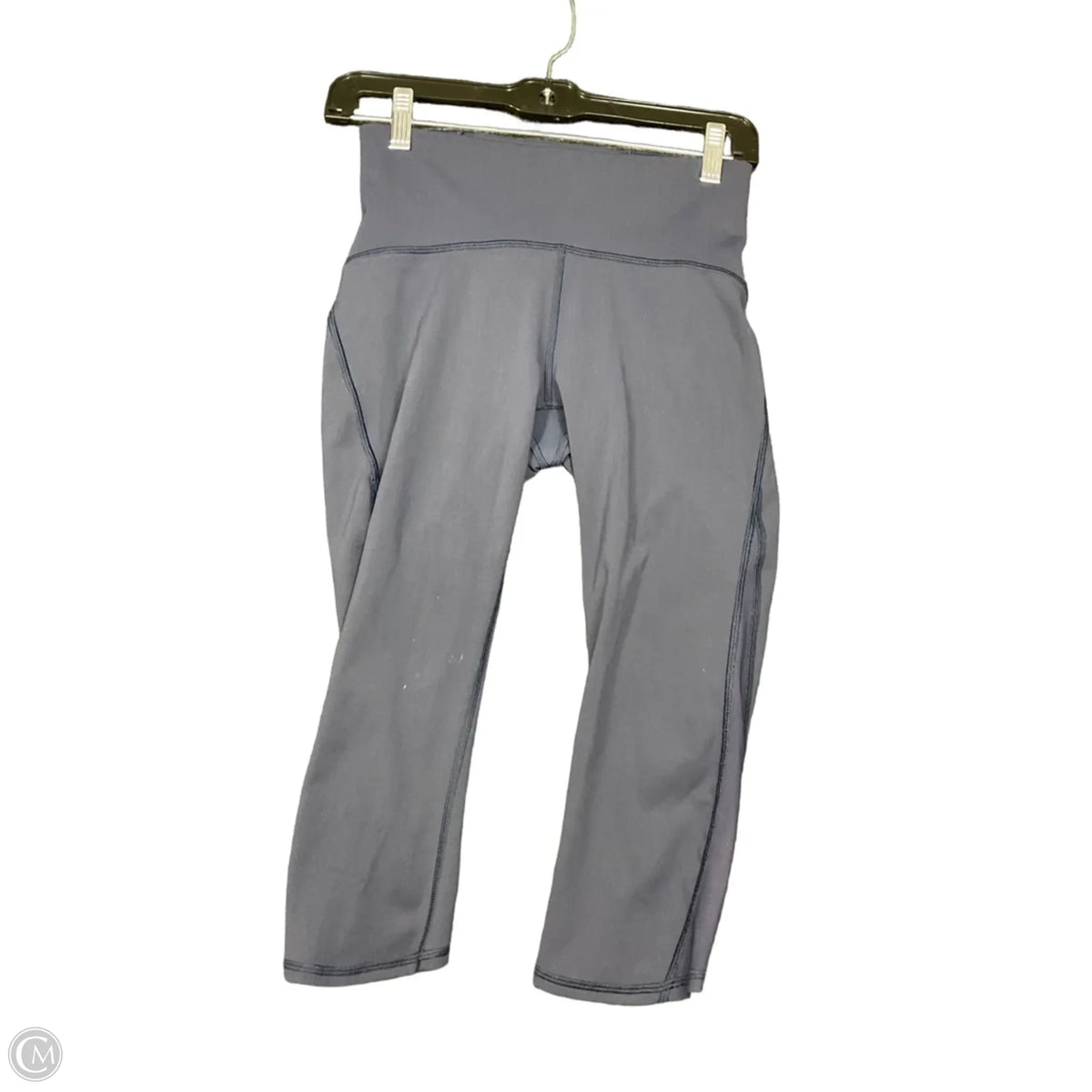 Athletic Capris By Lululemon In Navy, Size: 6