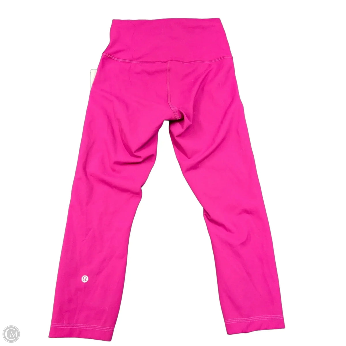 Athletic Capris By Lululemon In Pink, Size: 6